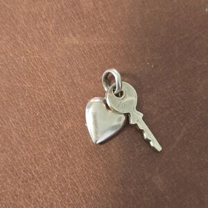 Vintage 14k Gold Key To My Heart Charm